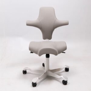 refurbished | Hag Capisco 8106 Fabric. light grey/white