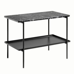 refurbished | HAY Rebar Rectangular side table. black
