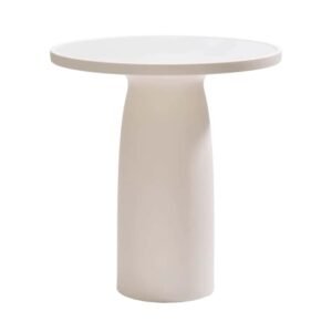 Qeeboo Toto table ø70. warm white
