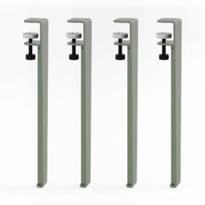 Tiptoe Pied Low table leg set, eucalypus grey